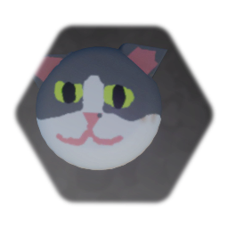 Fizzy Cat Face Macaron
