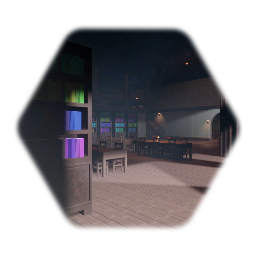 Mystery School library b