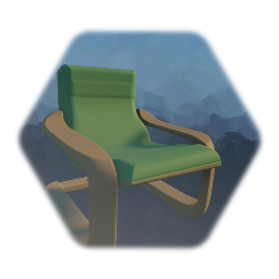 Chair - chillin - a simple seat for a living room