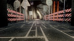 Exit from hub D & entrance to hub E