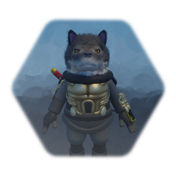 Ninja Grey Wolf