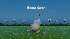 Dinorama Game Over Scene