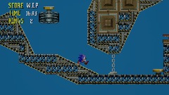 Sonic chase : 2D casino and air ship Levels