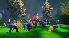 Remix of Pikmin fan art