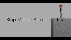 Stop Motion Animation Test