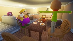 Wario Stop chewing so F***ing loud bruh