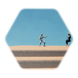 Full Contact Karate Fighters prop