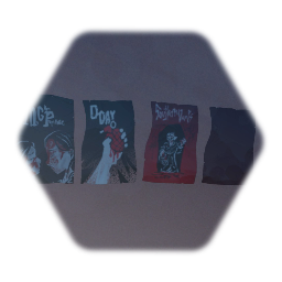 Emo Band Posters (fictional)
