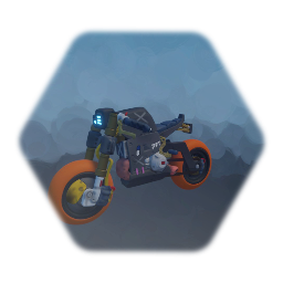 Cyberpunk Motorcycle