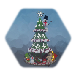 Remix of Christmas tree template