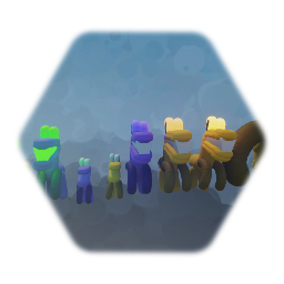 Yello,purplo and baby yello and purplo Garten of Door Door 1