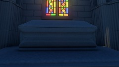 Inside the cathedral