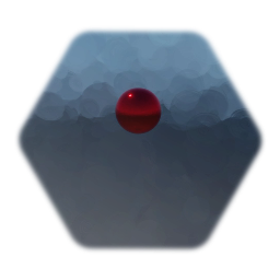 Red shiny ball