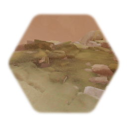 Remix of Large Rocky Terrain Piece