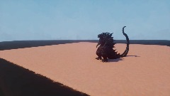 My second creation be Godzilla