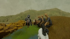 Bigman army target practice