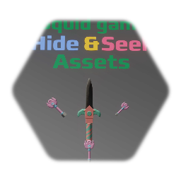 Squid Game Hide And Seek/Keys And Knives stuff
