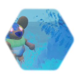 動物アクションキャラ