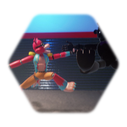 Glamrock Shadow freddy model