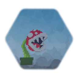 Piranha Plant Pixel Art
