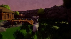 Low-populated Fox Village