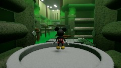 Mickey in a sewer