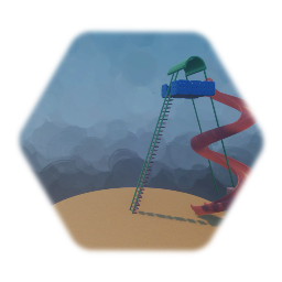 Playground  Spiral Slide