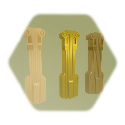 Art deco Pillars