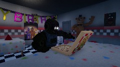 chica eats pizza simulator - Phantom Chica