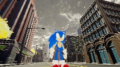 Sonic and tails in unrealengin city