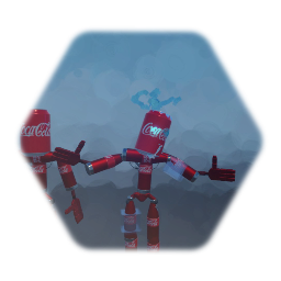 Coca-cola animatronic + Gift  for Coca-cola gelada
