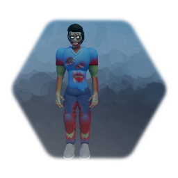 Realistic Minecraft Zombie Enemy