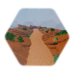 Starting Desert Valley Terrain