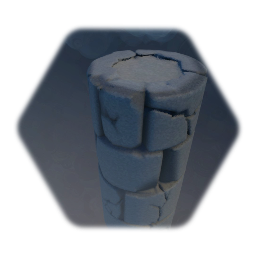 Medieval stone column section 2