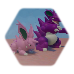 Pokemon - Nidoran / Nidorino / Nidoking