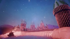 Candy Remix of Hogwarts (front exterior)