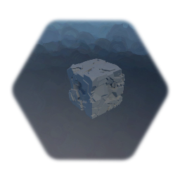 Crumbling Stone Block