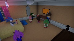 AY | Sonic and Amy Rose Bedroom