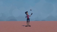 Hit the baseball test animation