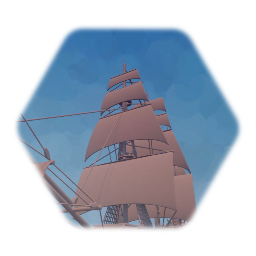 Galleon like ship o' the line