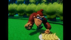 Donkey kong has a mental breakdown