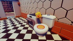 Use the toilet as a Duck