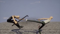 <button="Scrap\x4;ed melee fight animation">