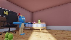 Toonietastics Papas work room