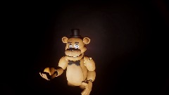 Hot food but Freddy fazbear is holding a potato