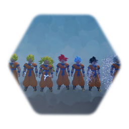 Goku (all Transformings)