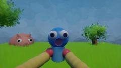 Staring contest with a baby