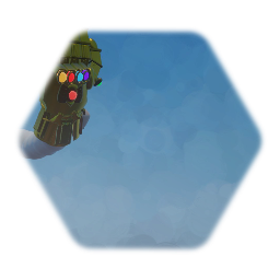 Wallace with infinity gauntlet u cant be him though but gauntle