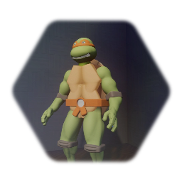 Orange Karate Tortoise