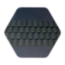 Green Teracotta Roofing Tiles